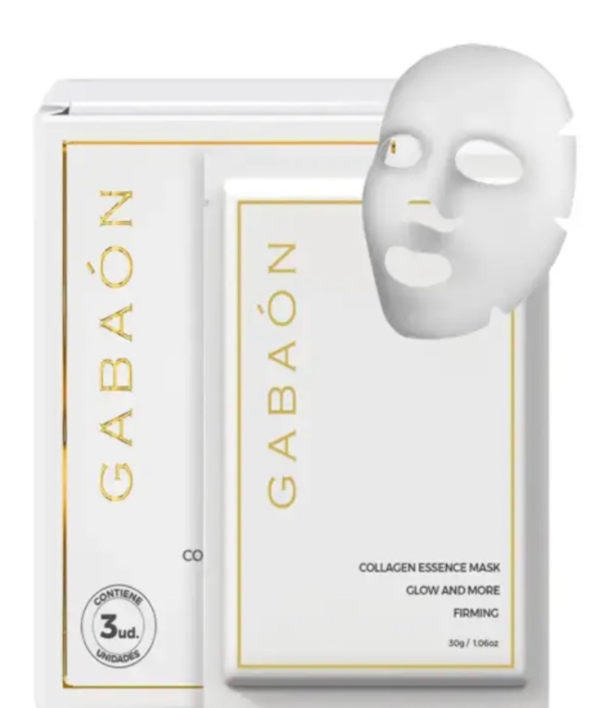 Gabaon Collagen Essence Mask pack con 3 unidades
