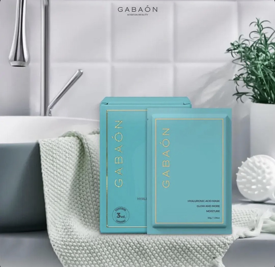 Hyaluronic Acid Mask Gabaon em ambiente lifestyle