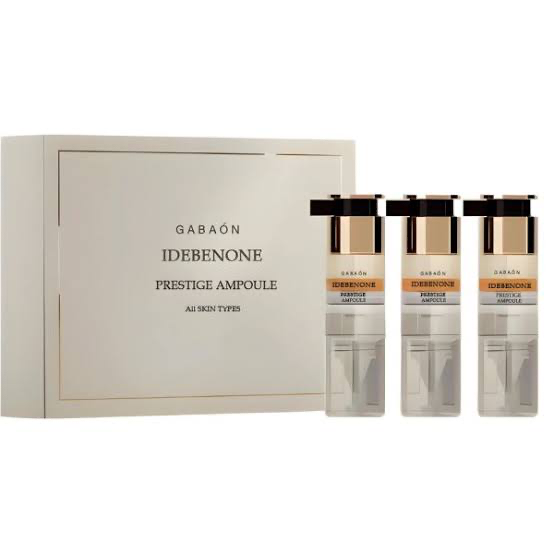 Kit Gabaon Idebenone Prestige Ampoule com 3 ampolas de 10mL